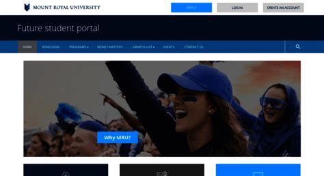 mount royal future student portal